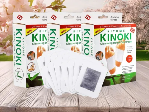 Parches kinoki para los pies